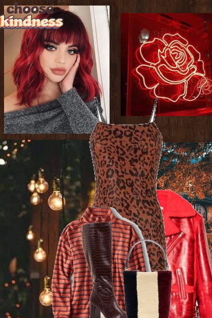 Brown and Red?- Combinaciónde moda