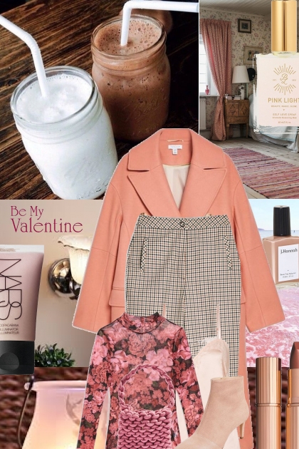 My Pink Valentine- Modna kombinacija