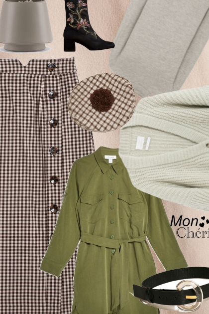 Neutral Look 2- Combinazione di moda