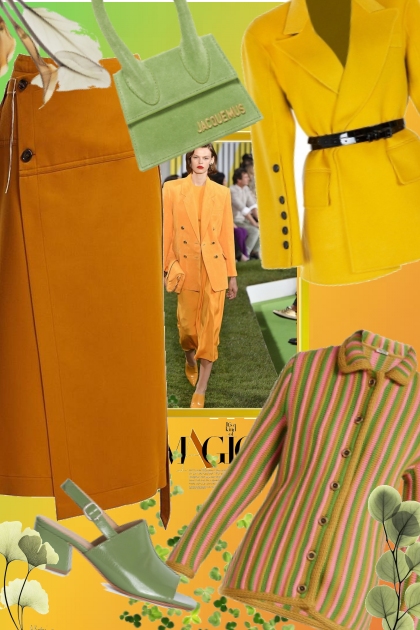 Mango Mohito ,Turmeric and Moss- Fashion set