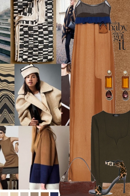 brown as a nut- Fashion set