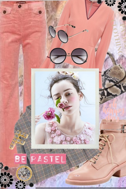 Pink Spring- Combinazione di moda