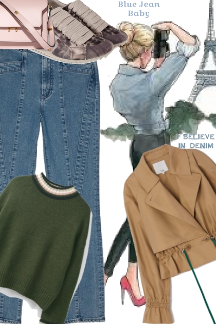 Jeans- that's all!- Fashion set