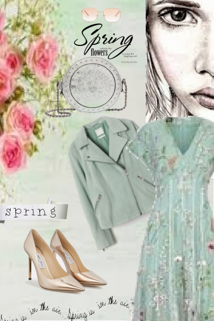 Spring Romance- combinação de moda