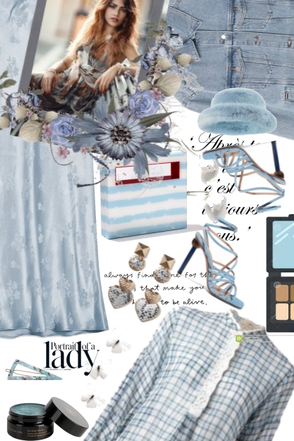 the blue of magical things- Fashion set