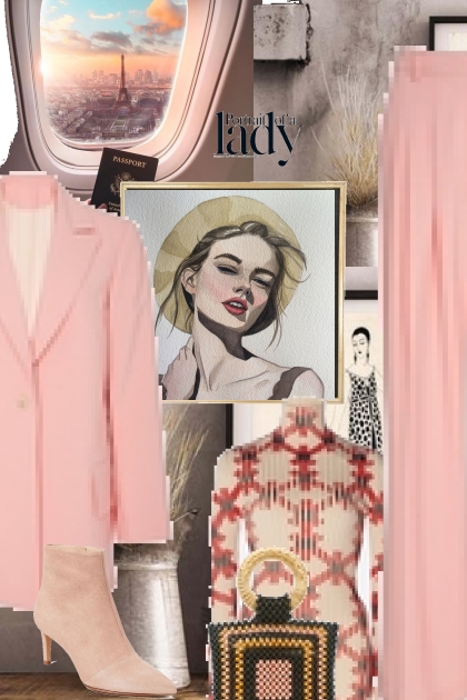The lady in pink- Fashion set