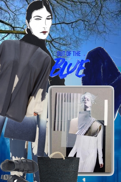 Out of the blue- Модное сочетание