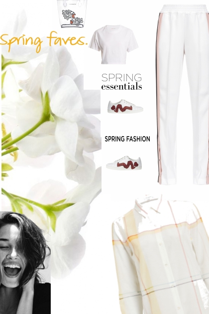 white for spring- Fashion set