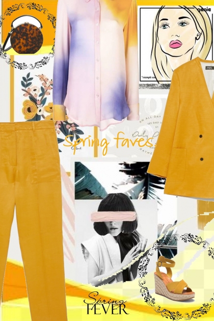  mellow yellow spring- Combinaciónde moda