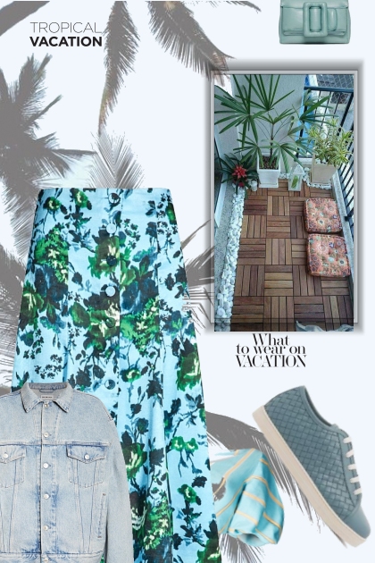tropical vacay- Fashion set