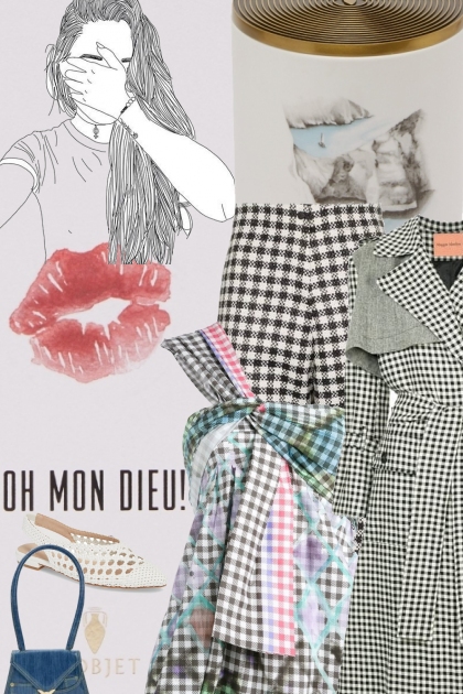 definitely checked- Combinazione di moda