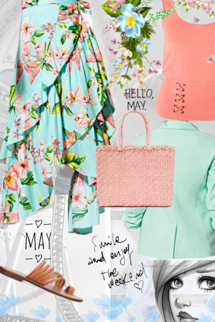 flowers for May- Combinazione di moda