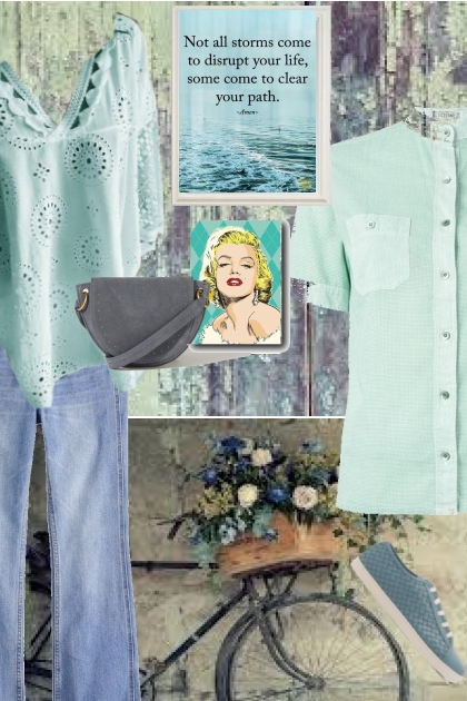 Sea Green Incorruptible- Fashion set