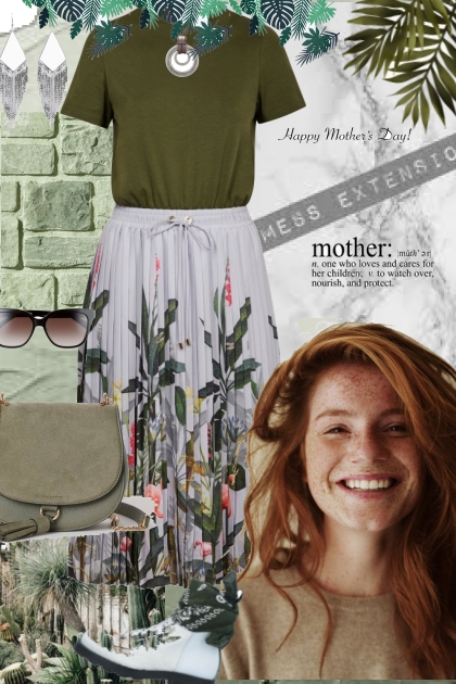 Happy Mothers' Day- Combinazione di moda