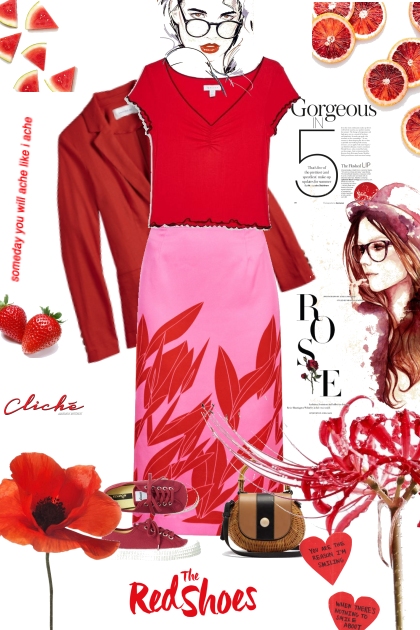 Red sails in the sunset- Fashion set