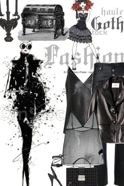 Goth an attitude- Combinaciónde moda