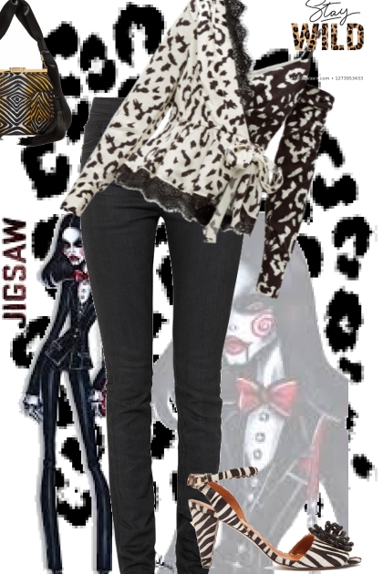 Wild as she knows how- Combinazione di moda