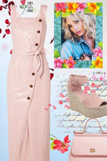 The power of pink- combinação de moda
