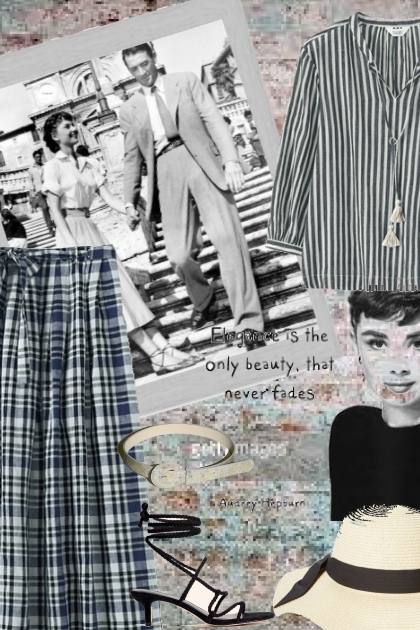 Being Audrey- Combinazione di moda