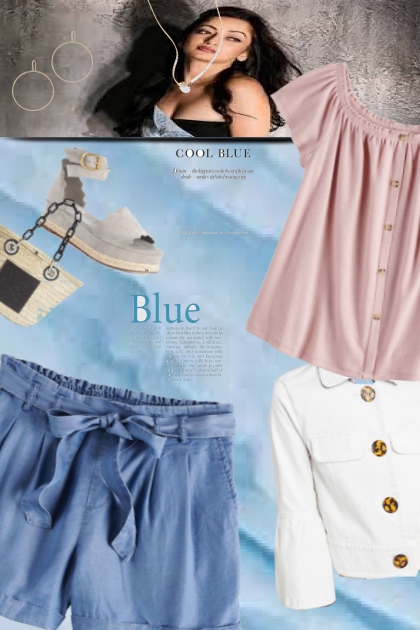 blue the pink- Combinazione di moda