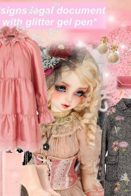 doll-face- Combinazione di moda