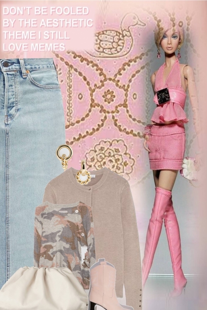 like a Barbie- Fashion set