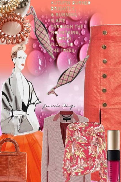 Autumn burns bright- Combinazione di moda