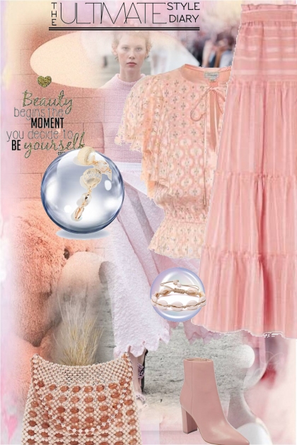 I dream in pink- Combinazione di moda