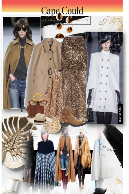 Fall trend-capes- Combinazione di moda