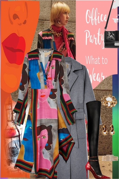 office party- outfit- Fashion set