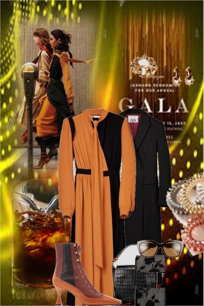 office event-dressed to the nines- Fashion set