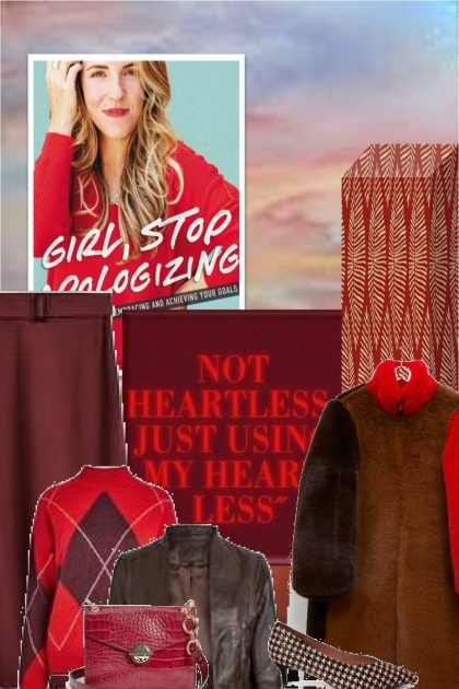 Red Hot Fall- Combinazione di moda