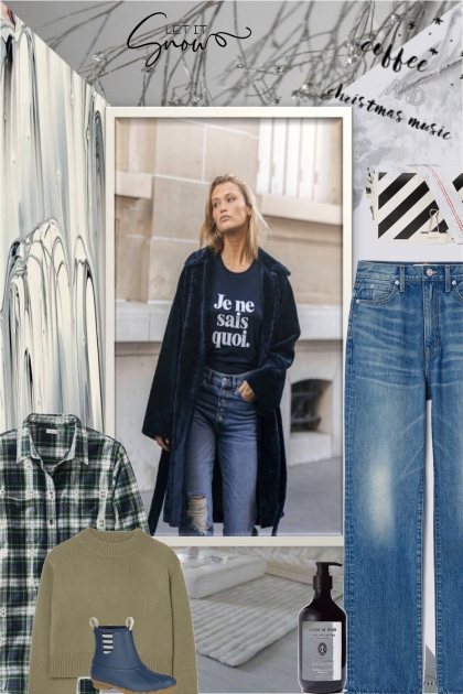 Flannel Shirt-cozy- Модное сочетание