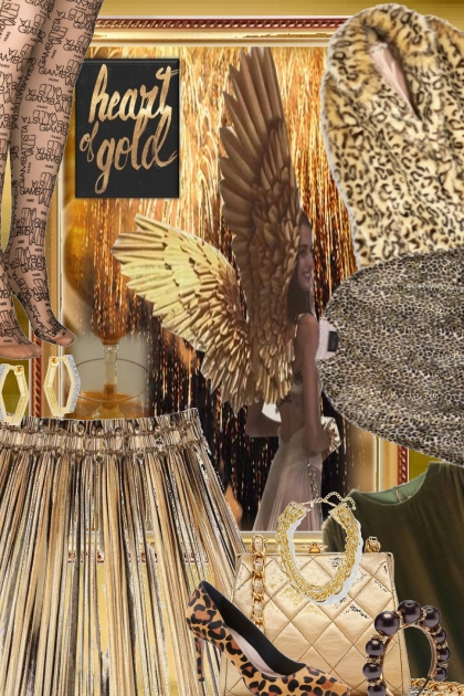 Golden memories- Combinazione di moda