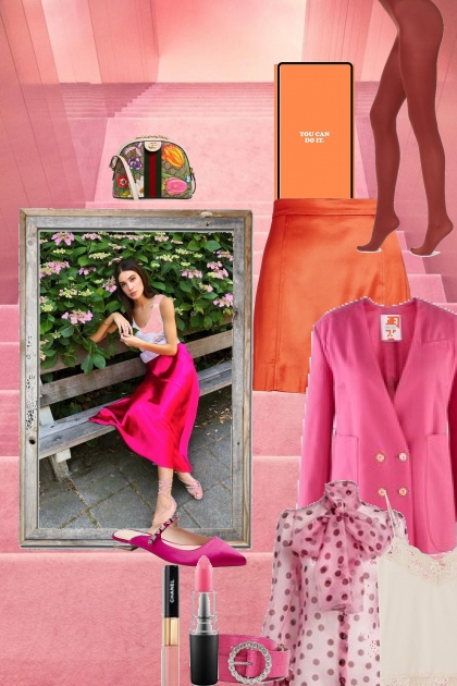 the pink set- Combinaciónde moda