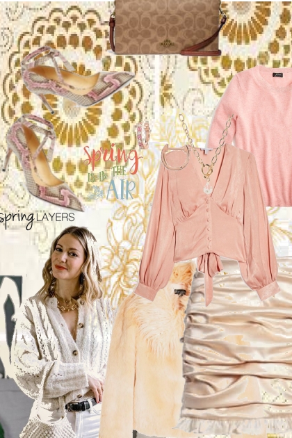  pink for spring- Combinaciónde moda