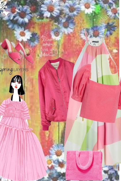 spring with Alexa, Alice and Olivia- Fashion set