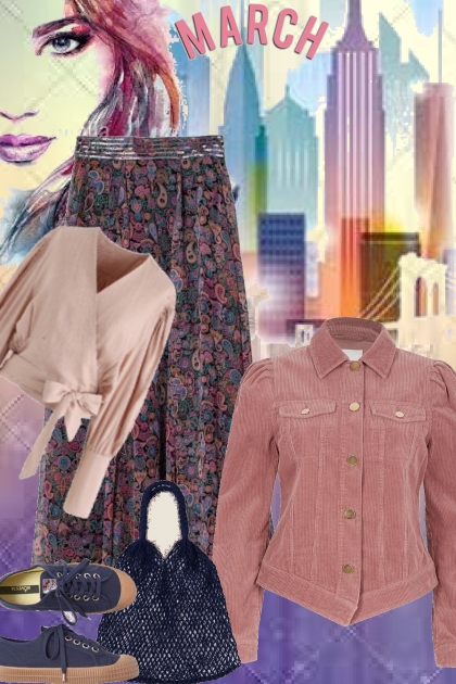 soft and floral- Fashion set