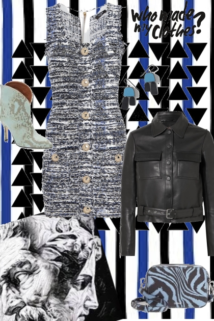 Black and blue 5- Combinaciónde moda