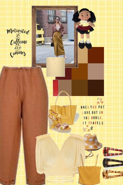 colours of sunshine- Fashion set