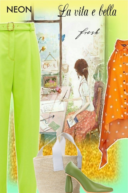 fresh lime soda- Fashion set