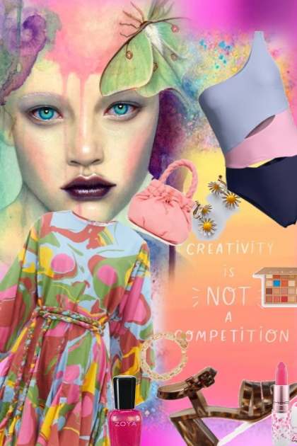  the flower of creativity- Fashion set