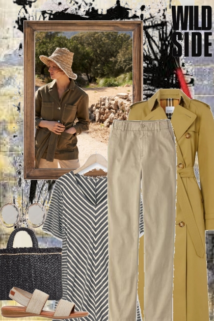 Safari style- combinação de moda