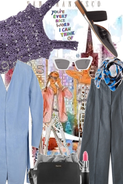 blow the blues away- Combinaciónde moda