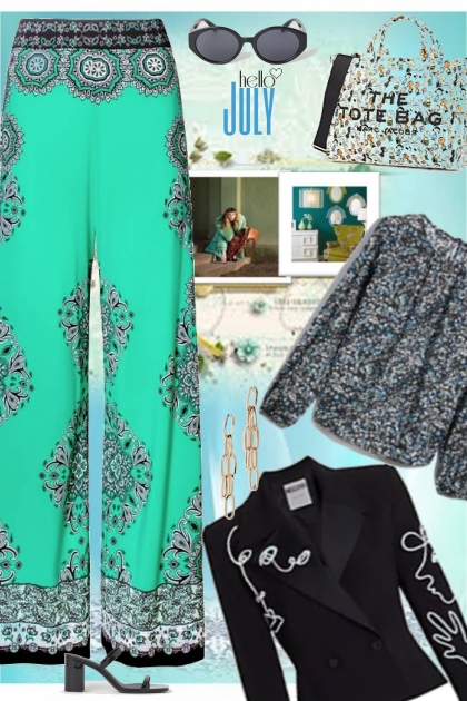 Biscay green and blue- Fashion set