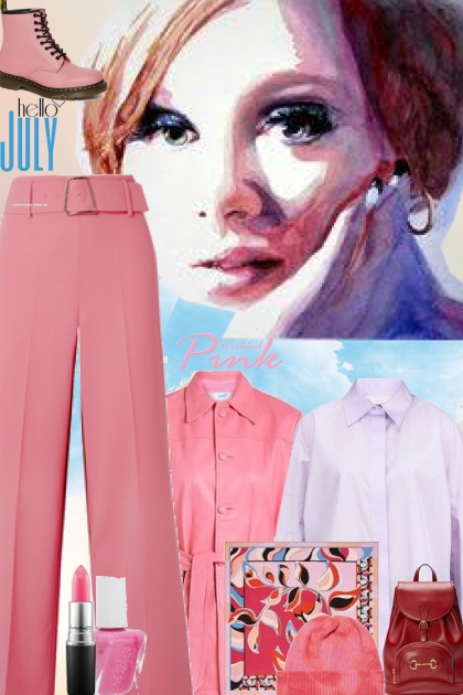 Think Pink 10- Combinaciónde moda