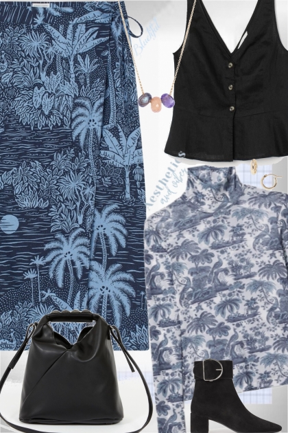 tropical toile