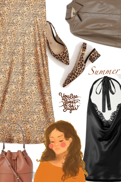 silky summer- Fashion set