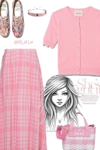tickled pink 3- Combinaciónde moda