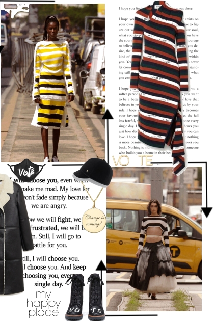 earn your stripes 6- Fashion set